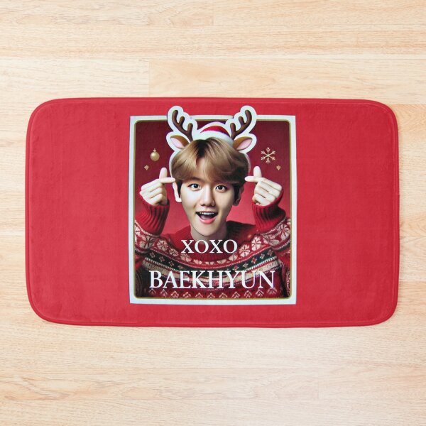 Item preview,  Baekhyun Holiday Sticker | XOXO Festive Collectible for EXO-Ls designed and sold by DEEPDesignsART.