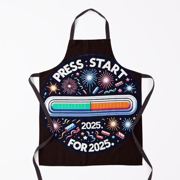 Item preview, Press Start for 2025 – Gaming Progress Celebration designed and sold by NSB-Design.