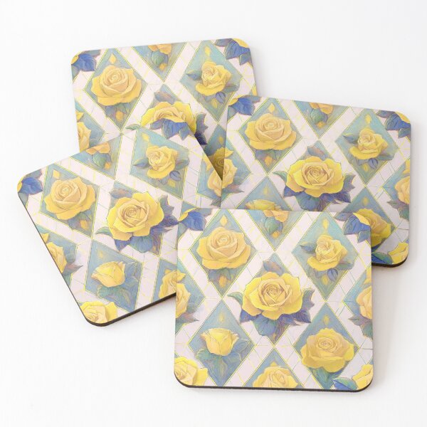 Item preview, Art Neuvo Yellow Roses designed and sold by Kevin Luckham.