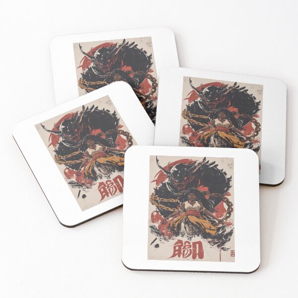 Item preview, Chains of Binding: Witch Versus the Demon 黒い魔法使い designed and sold by PrintsByFrank.
