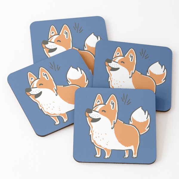 Item preview, Happy Little Corgi designed and sold by mosfunky.
