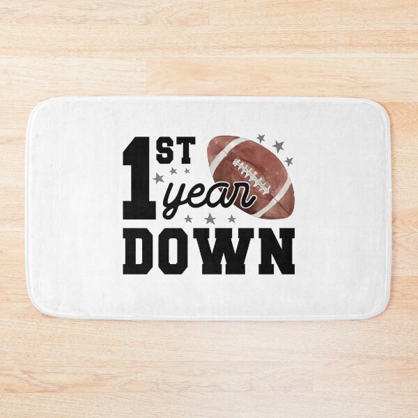 Item preview, 1st Year Down Football Milestone Design designed and sold by nor-my.