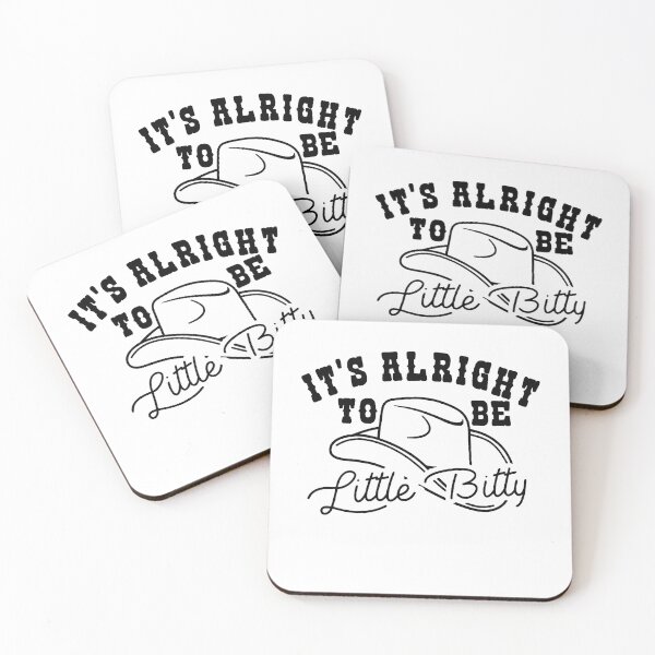 Item preview, It’s Alright to Be Little Bitty Cowboy Hat Design designed and sold by nor-my.