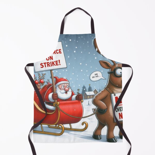 Item preview, Santa's Workforce on Strike! designed and sold by zooti.