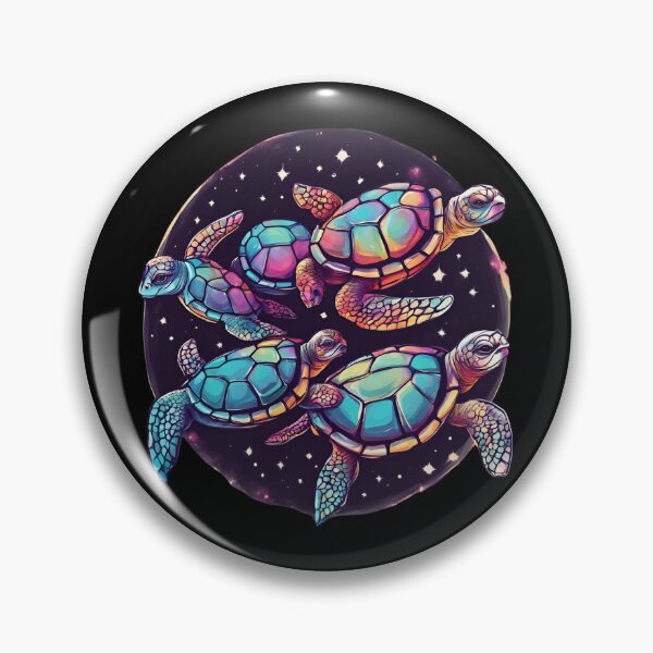 Item preview, Aesthetic Space Turtles Turtle designed and sold by BobHan.