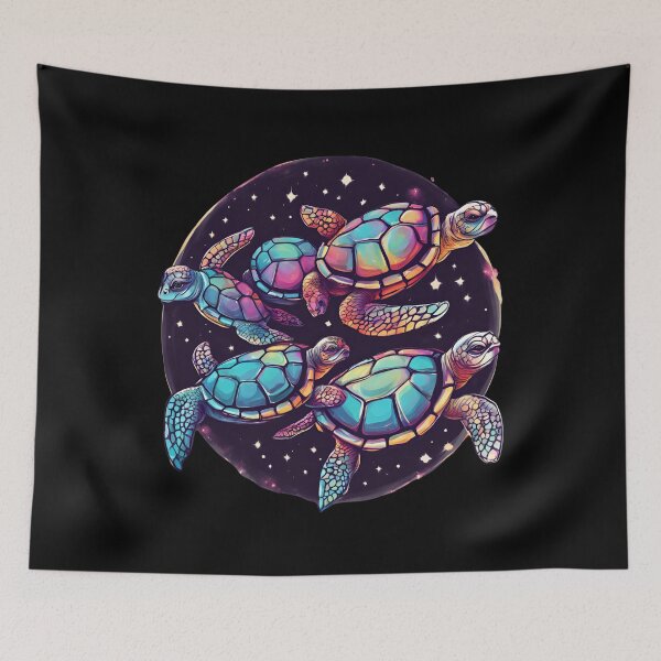 Item preview, Aesthetic Space Turtles Turtle designed and sold by BobHan.