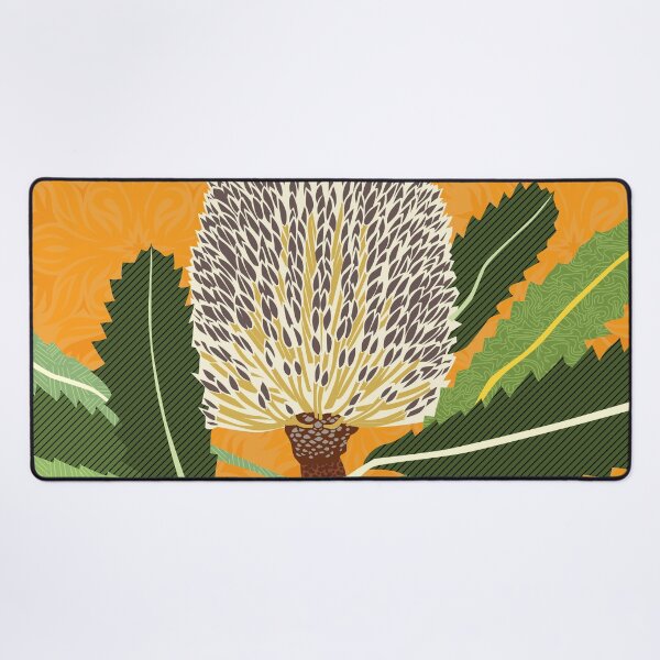 Item preview, Banksia Flower Native Australian Yellow designed and sold by blueidesign.