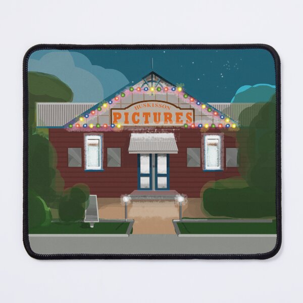 Item preview, Night at Huskisson Cinema Historic Architecture designed and sold by Donnahuntriss.