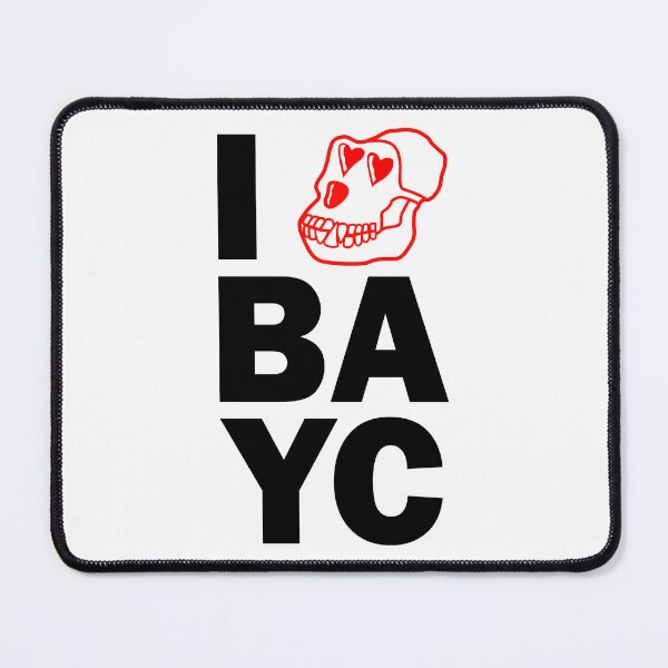 Item preview, Bored Ape Yacht Club I Heart BAYC designed and sold by OpenSeahub.