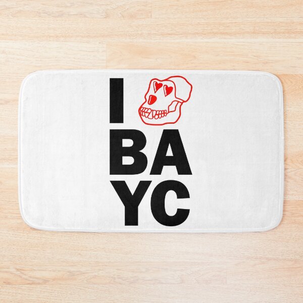 Item preview, Bored Ape Yacht Club I Heart BAYC designed and sold by OpenSeahub.