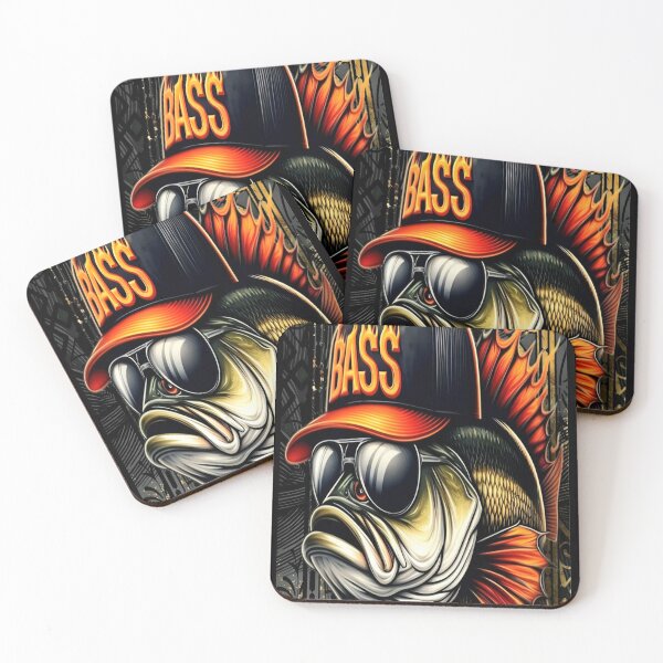 Item preview, Bass Fishing designed and sold by UZRWRLD .