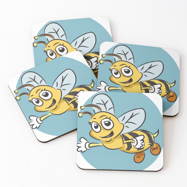 Item preview, Cute Cartoon Bee Illustration designed and sold by karyalangit.