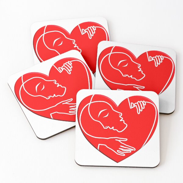 Item preview, Kisses and Hugs (wht) designed and sold by onboarddesigns.