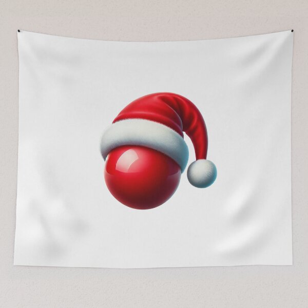 Item preview, Christmas Snooker Santa Fun Cue Up the Cheer Snooker Santa Hat Festive Fun for Players designed and sold by Zestfull.
