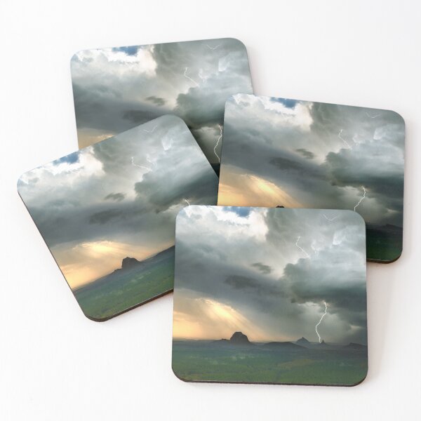 Item preview, Glasshouse Mountains Storm Panoramic Lightning designed and sold by Adam Gormley.