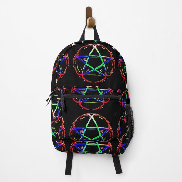 Item preview, Red 3D Pentagram - geometric star  designed and sold by Earth Nature Creations.
