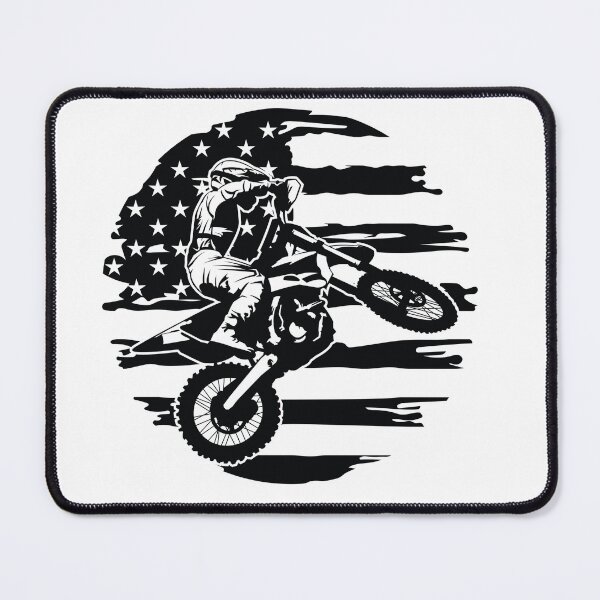 Item preview, Motocross Freestyle Jump Distressed US Flag designed and sold by DigitalFhaiz.