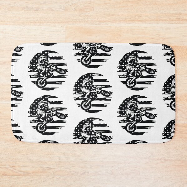 Item preview, Motocross Freestyle Jump Distressed US Flag designed and sold by DigitalFhaiz.