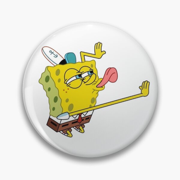 Item preview, Spongebob Licking Meme designed and sold by Bubbly Beach Babe.