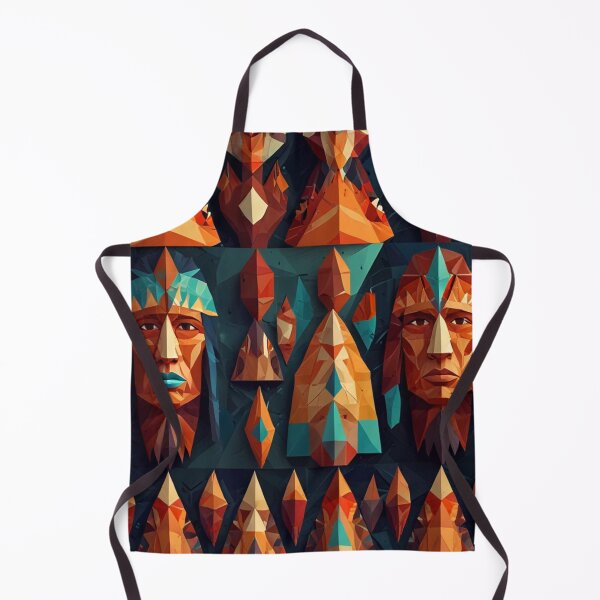Item preview, Geometric Harmony: An Ancient Face designed and sold by SJZDesign.