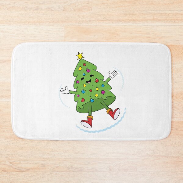 Item preview, Christmas tree making a snow angel - funny Xmas design designed and sold by messy-nessie.