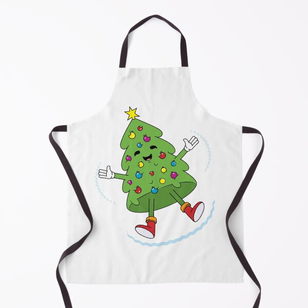 Item preview, Christmas tree making a snow angel - funny Xmas design designed and sold by messy-nessie.