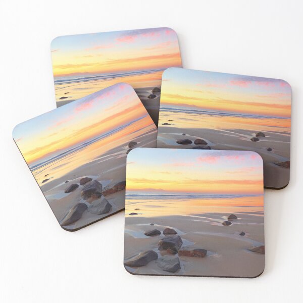 Item preview, Sunrise at Sunshine Beach - Noosa Heads Rocks designed and sold by Adam Gormley.