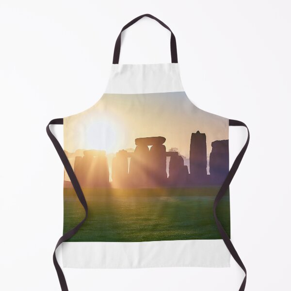 Item preview, Mysterious Stonehenge Sunrise Rays through the Fog designed and sold by Adam Gormley.