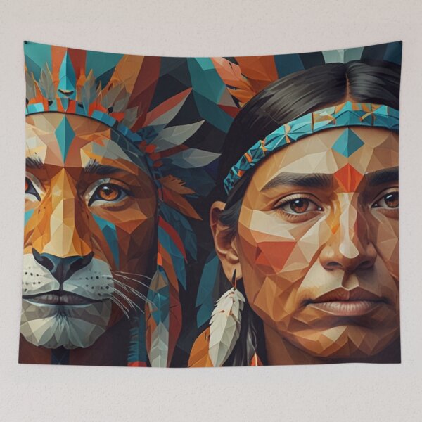 Item preview,  Geometric Harmony: Inner Cougar designed and sold by SJZDesign.