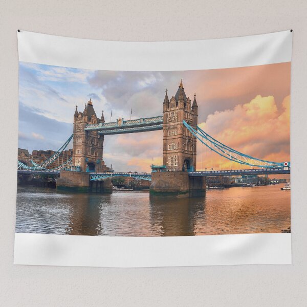 Item preview, Sunset over the Tower Bridge - London designed and sold by Adam Gormley.
