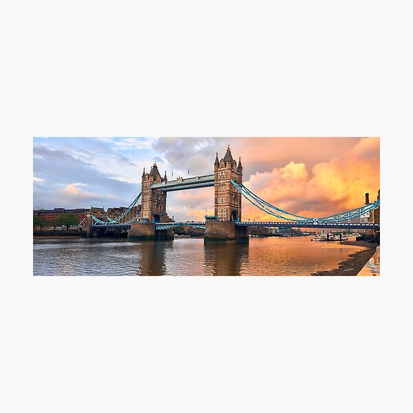 Item preview, Sunset over the Tower Bridge - London designed and sold by Adam Gormley.
