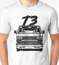 T3 & quot; Dirty Style & quot; Slim Fit T-Shirt