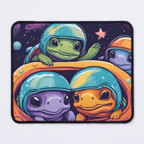 Item preview, Cute Space Turtles designed and sold by BobHan.