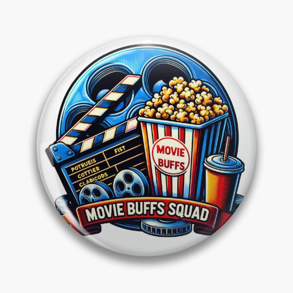 Item preview, SQUAD : Movie Buffs , T-Shirt Design designed and sold by Eksama Design.