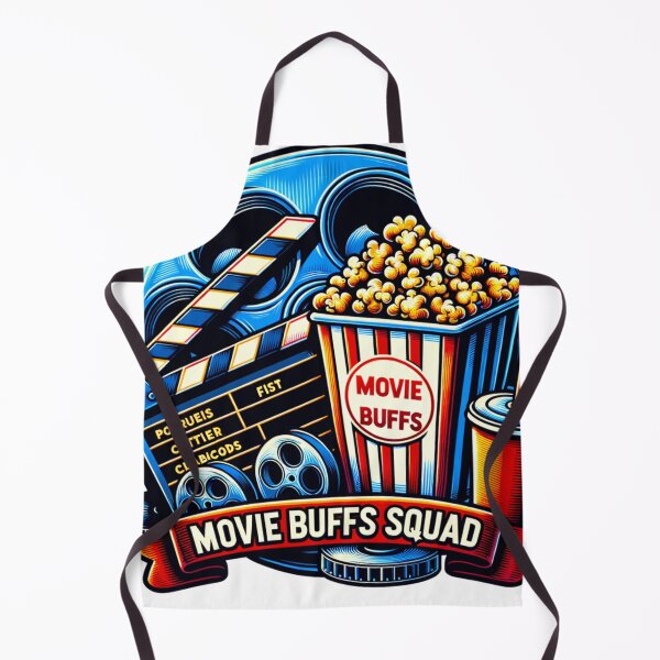 Item preview, SQUAD : Movie Buffs , T-Shirt Design designed and sold by Eksama Design.