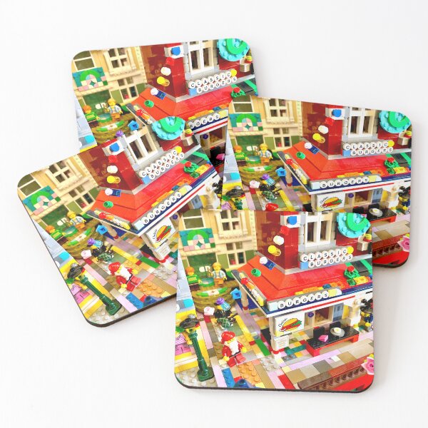 Item preview, Looking down on festive Brunsbrick designed and sold by Julia Marshall Felix.