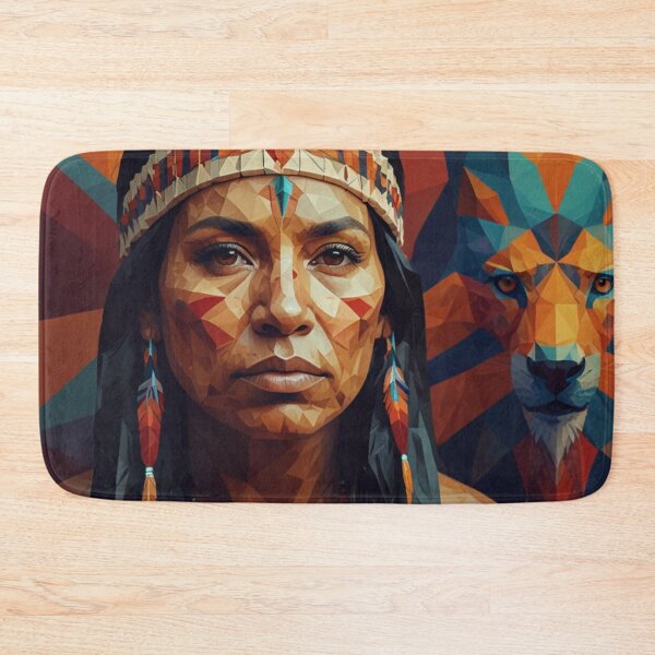 Item preview, Geometric Harmony: Woman & Jackle designed and sold by SJZDesign.