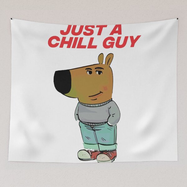 Item preview, Just A Chill Guy designed and sold by Codychuter.