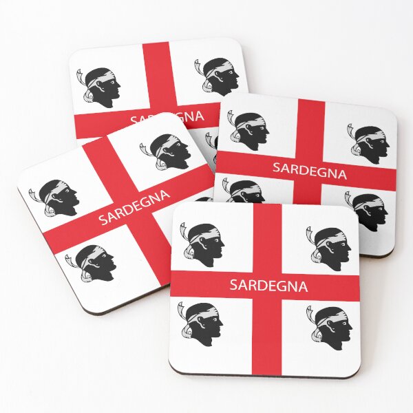 Item preview, 4 Mori Sardegna: Four Moors Tribute - Sardinian Heritage designed and sold by Arte Cartoon From TagTeam Group.