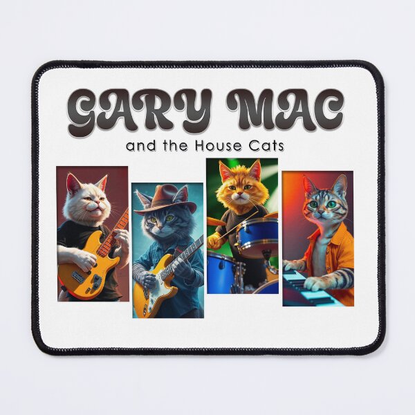 Item preview, Gary Mac and the House Cats designed and sold by Osprey Tees.