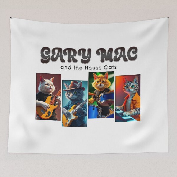 Item preview, Gary Mac and the House Cats designed and sold by Osprey Tees.