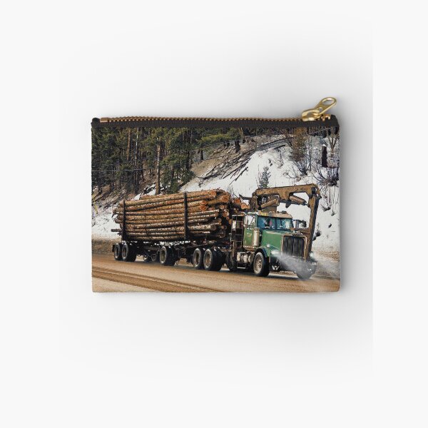 Item preview, Logging Truck Art designed and sold by Skye Ryan-Evans.