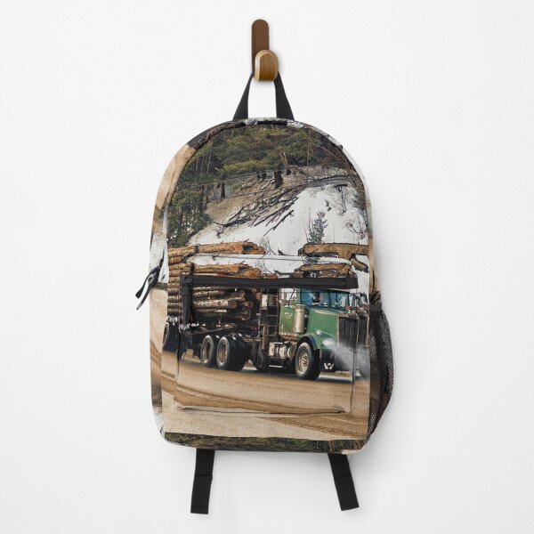 Item preview, Logging Truck Art designed and sold by Skye Ryan-Evans.