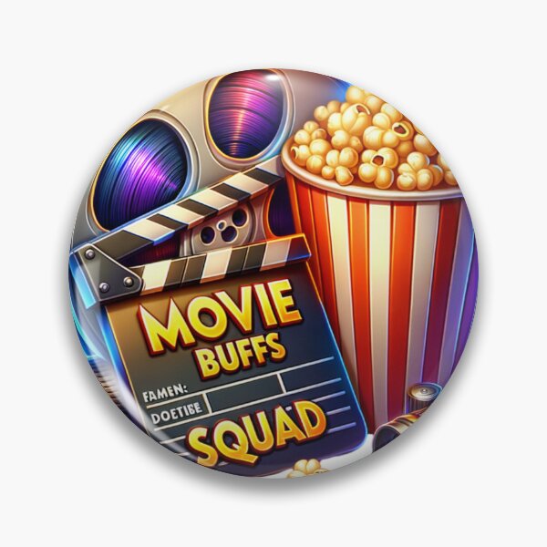 Item preview, SQUAD : Movie Buffs , Detailed Drawing Design designed and sold by Eksama Design.