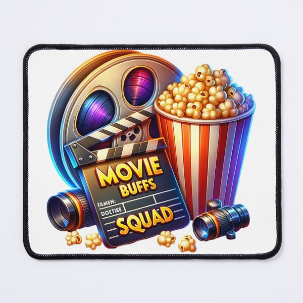 Item preview, SQUAD : Movie Buffs , Detailed Drawing Design designed and sold by Eksama Design.