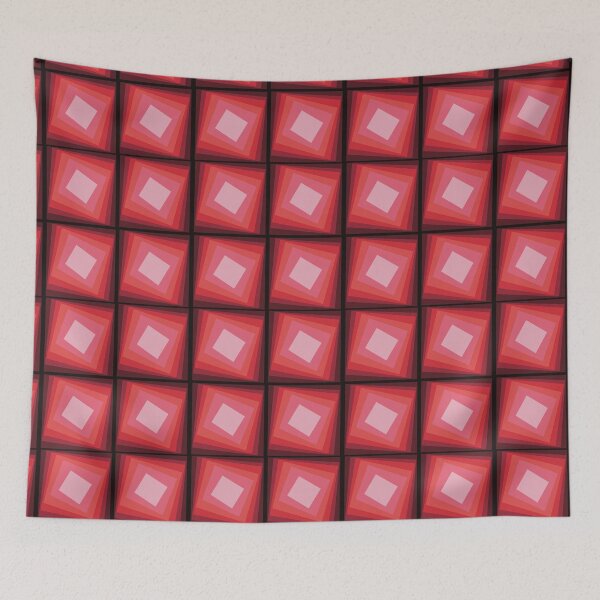 Item preview, Red Gradient Squares. designed and sold by montip-shop.