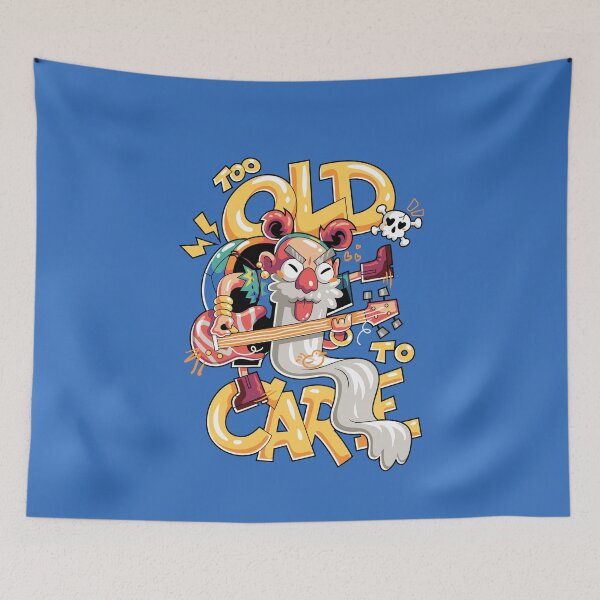 Item preview, Too Old To Care designed and sold by Angga Tantama.