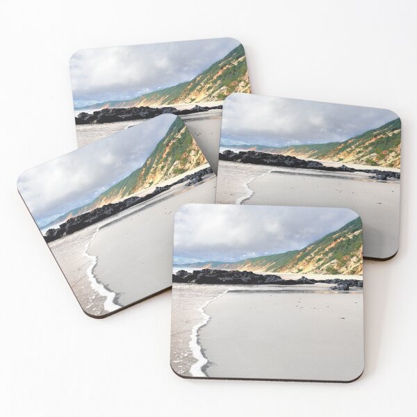 Item preview, Coloured Sands - Rainbow Beach Day with Wave Whitewater designed and sold by Adam Gormley.