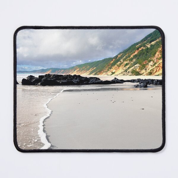 Item preview, Coloured Sands - Rainbow Beach Day with Wave Whitewater designed and sold by Adam Gormley.