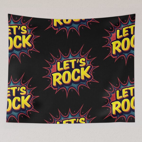 Item preview, Let’s Rock - The Ultimate Call to Action designed and sold by Arte Cartoon From TagTeam Group.